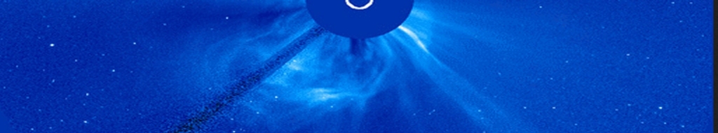 NASA SOHO photo of CME