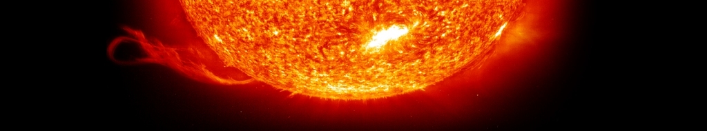 NASA photo of Sun with CME